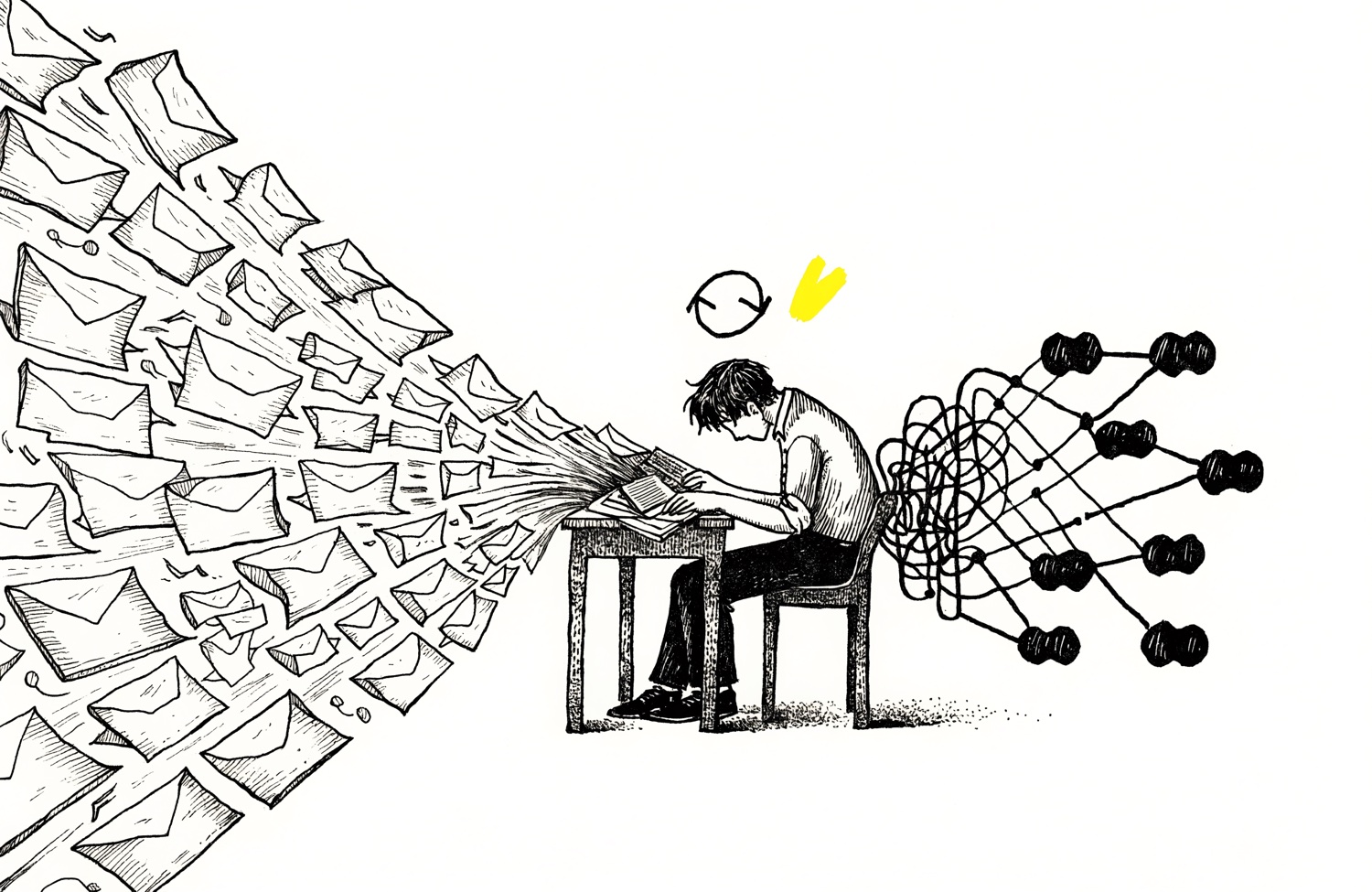 Re-deriving the whole company from raw text, every day, and re-making the same mistakes.